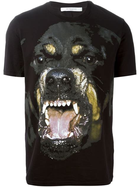 givenchy mens t shirt dog|givenchy t shirt rottweiler.